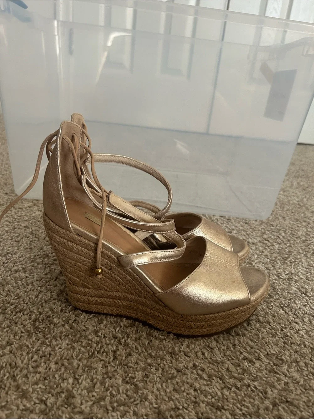 UGG stylish metallic
